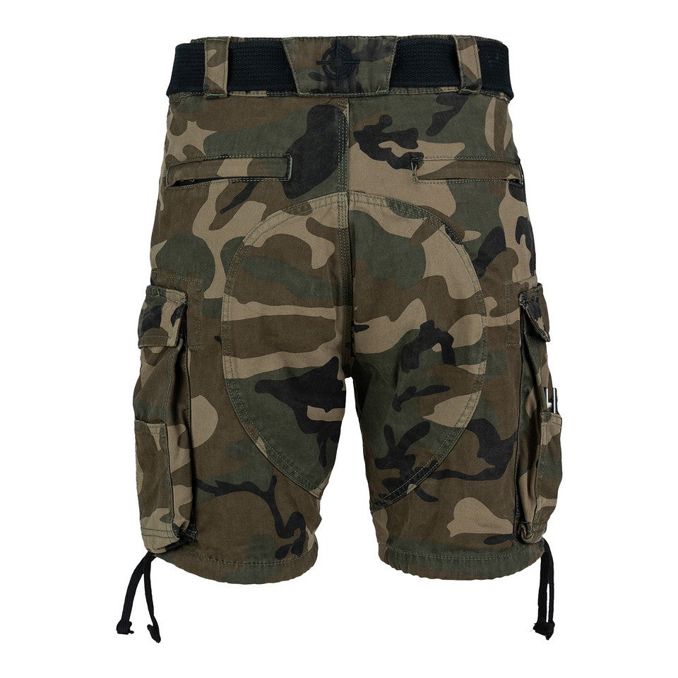 Pantaloni Scurți Cargo Heavy Duty Woodland Military-Shop - Performanță Accesibilă