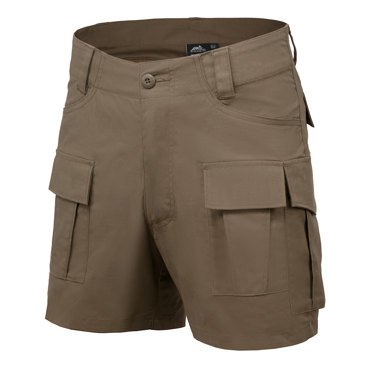Pantaloni Scurți Cargo Helikon-Tex Ral 7013 PolyCotton Stretch Ripstop