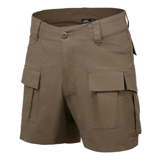 Pantaloni Scurți Cargo Helikon-Tex Ral 7013 PolyCotton Stretch Ripstop