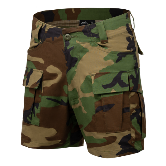 Pantaloni Scurți Cargo Helikon-Tex US Woodland Ripstop