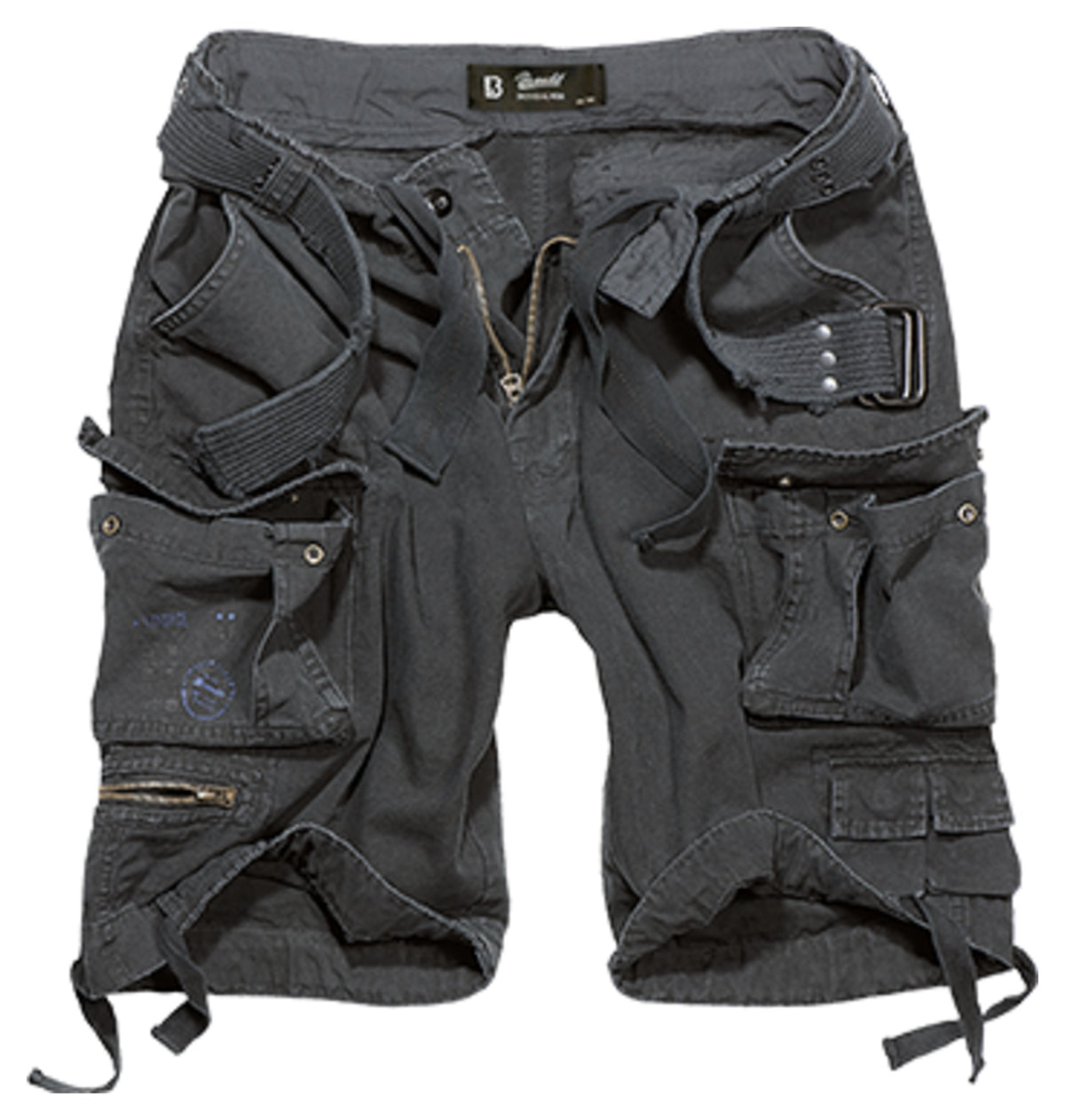 Pantaloni scurți Cargo Savage Vintage - Bumbac, Stil Distrus
