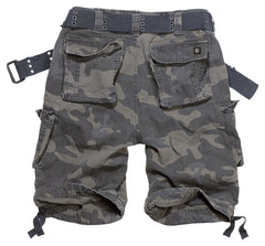 Pantaloni scurți Cargo Savage Vintage - Bumbac, Stil Distrus