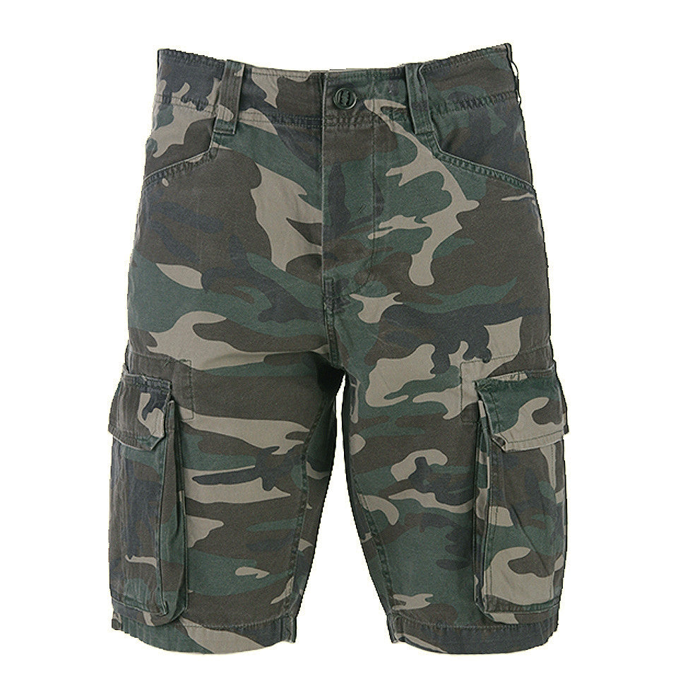 Pantaloni scurți Cargo Stonewashed Woodland Fostex - Durabilitate și Stil Autentic