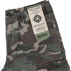 Pantaloni scurți Cargo Stonewashed Woodland Fostex - Durabilitate și Stil Autentic