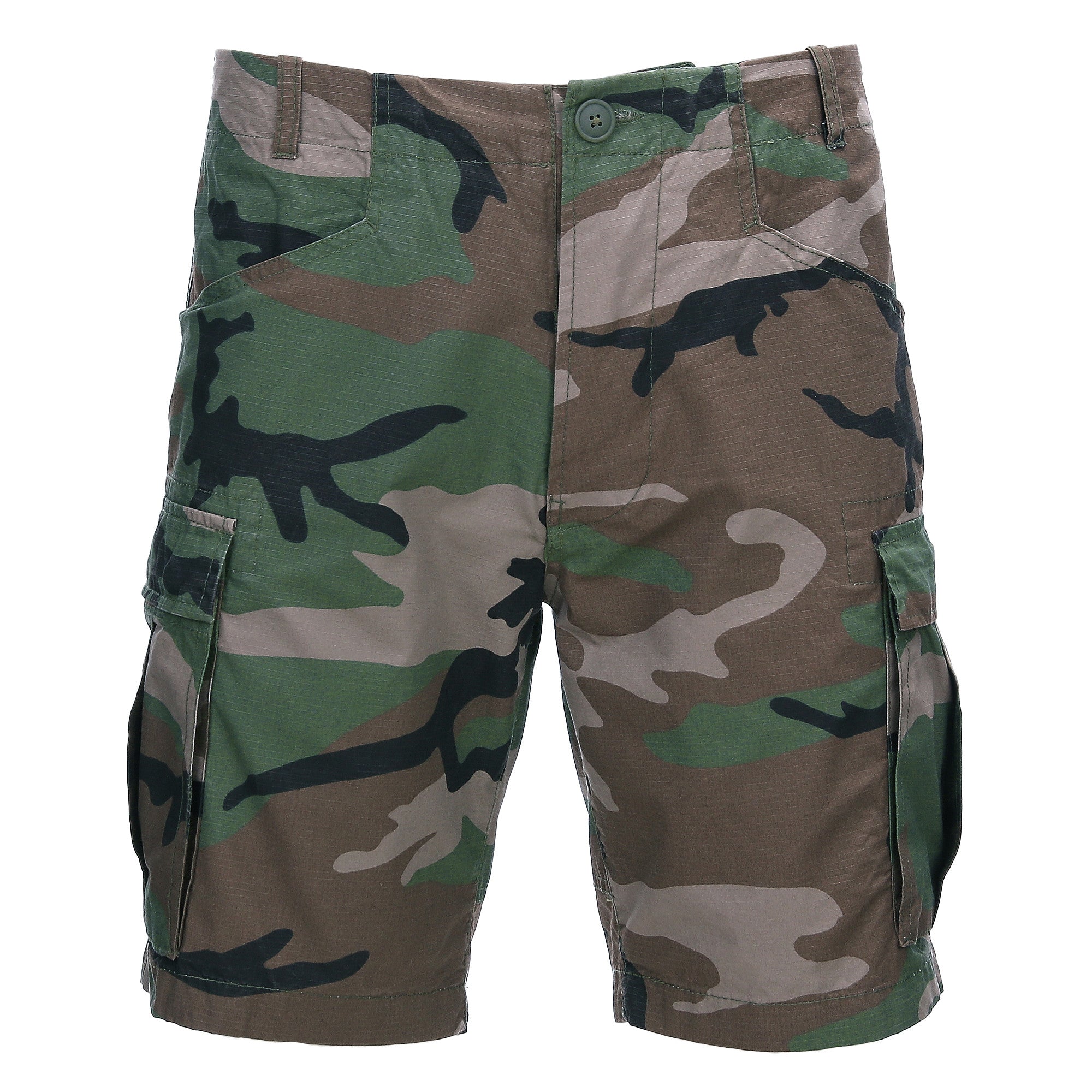 Pantaloni Scurți Cargo Woodland - Performanță și Confort Tactic