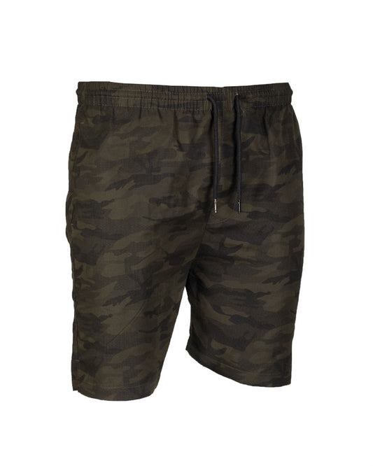 Pantaloni Scurți de Baie Mil-Tec – 100% Poliester, Uscare Rapidă, Woodland