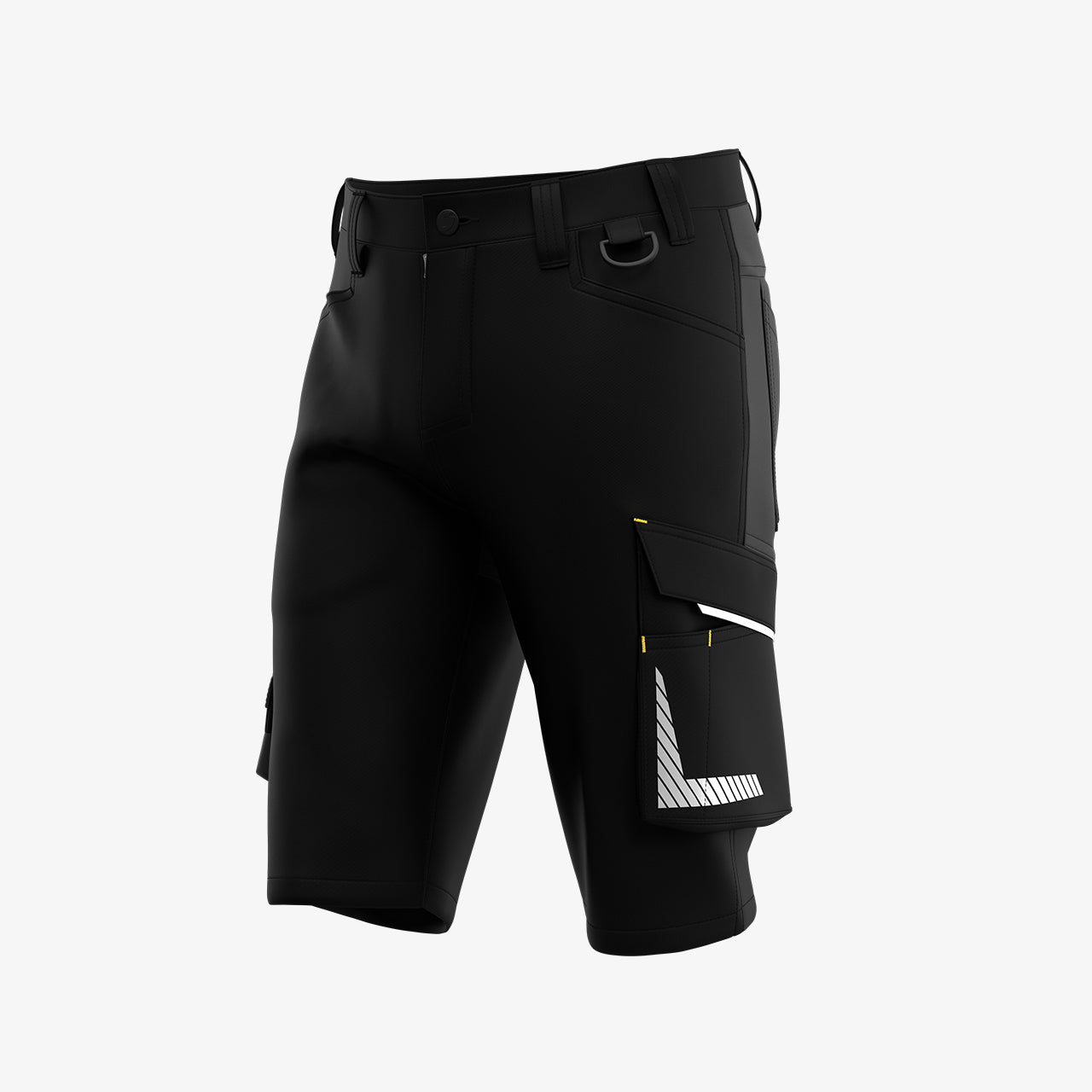 Pantaloni scurți Deneb Short M Safety Jogger - Black/Dark Grey