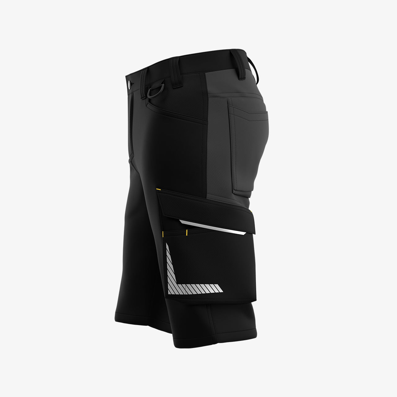 Pantaloni scurți Deneb Short M Safety Jogger - Black/Dark Grey