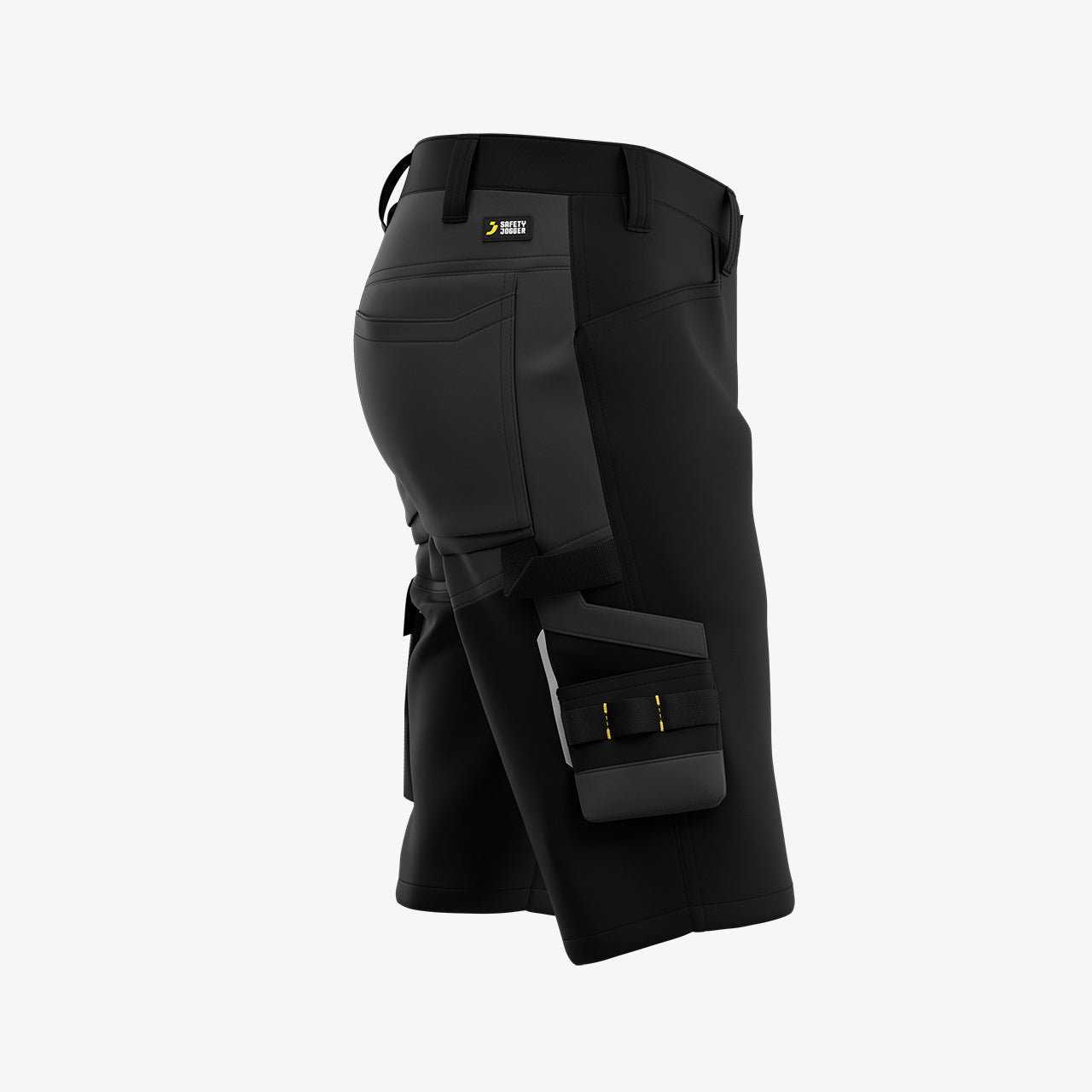 Pantaloni scurți Deneb Short M Safety Jogger - Black/Dark Grey