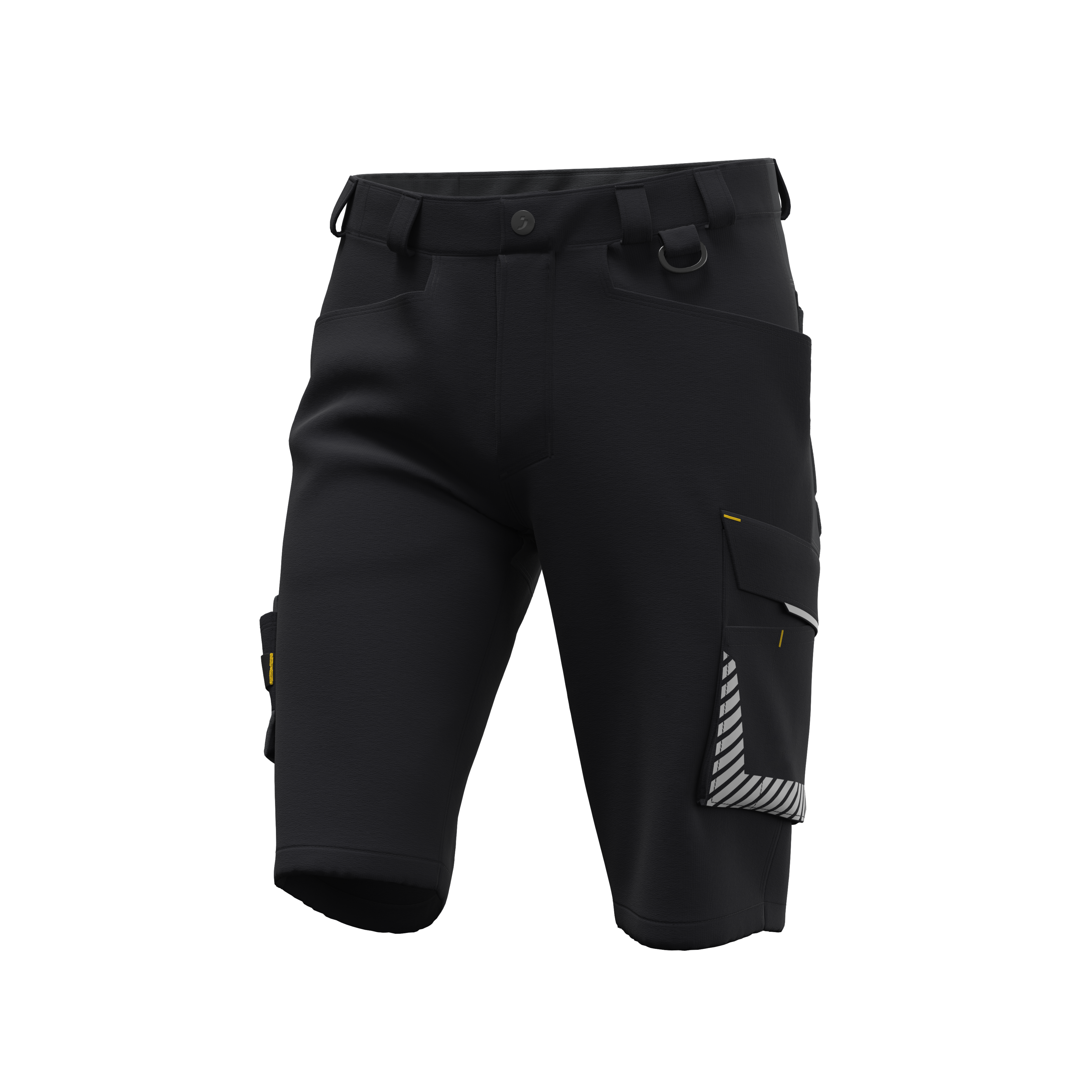 Pantaloni scurți Deneb Short M Safety Jogger - Black/Dark Grey