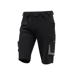 Pantaloni scurți Deneb Short M Safety Jogger - Black/Dark Grey