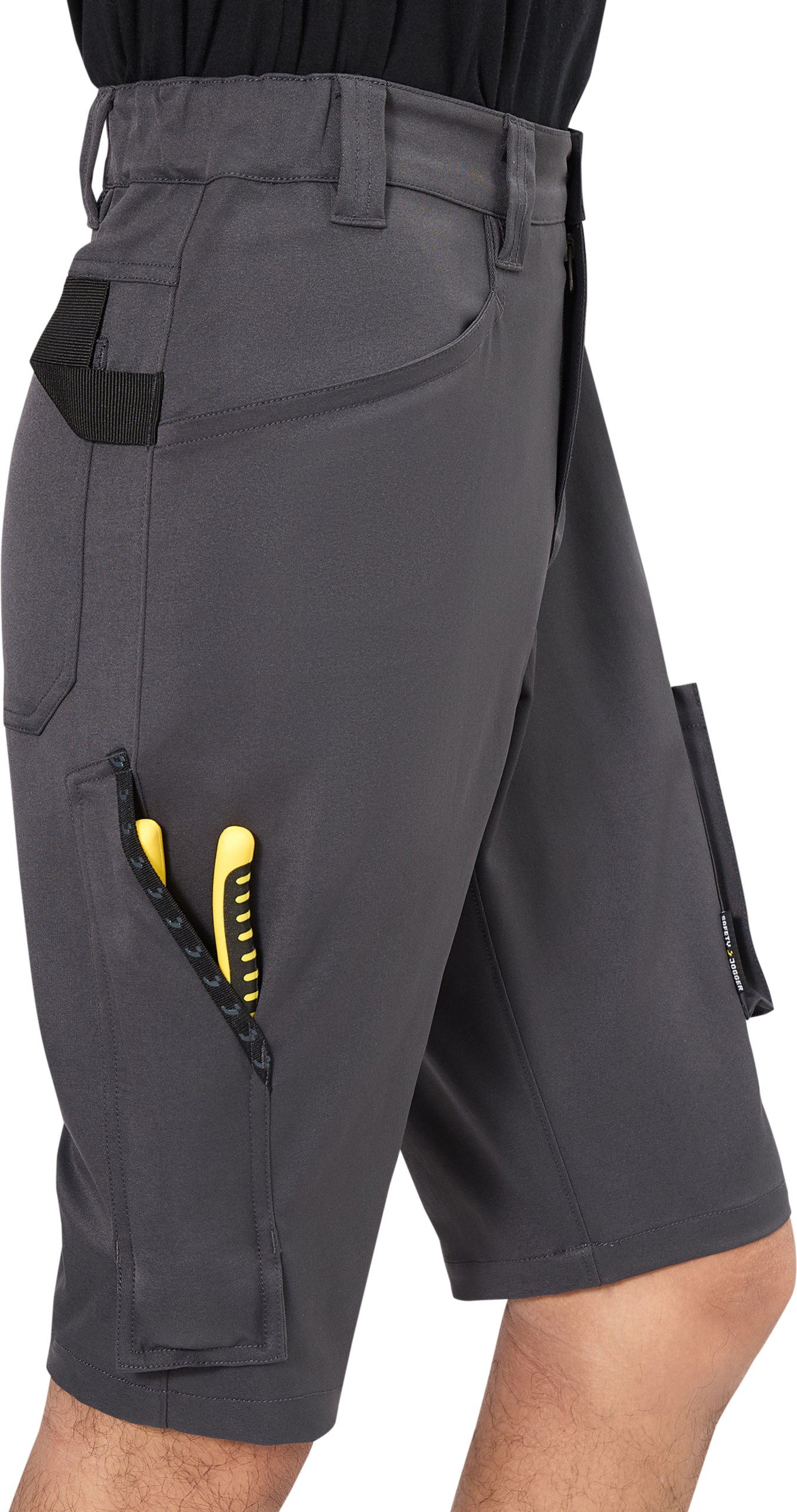 Pantaloni scurți Essential Short Safety Jogger - Gri Închis