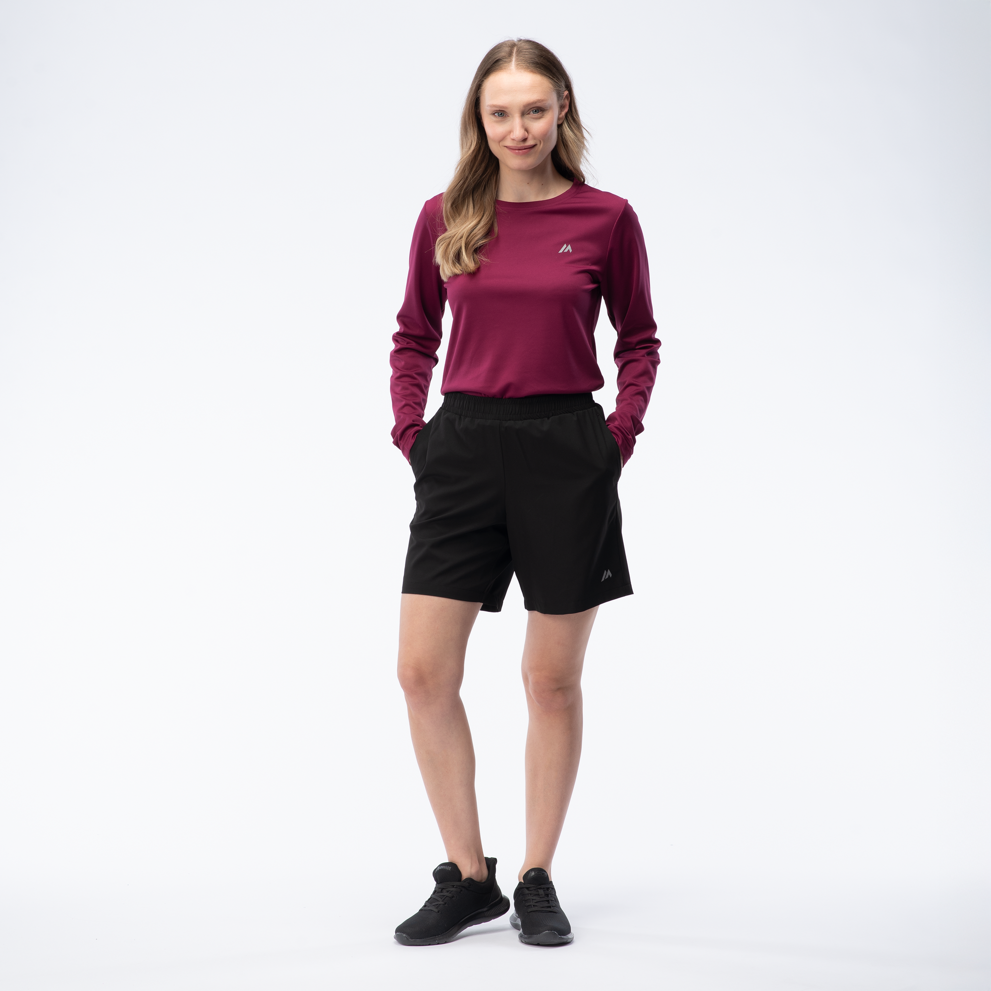 Pantaloni Scurți Femei LADY KORTE MARTES - Sport, Stretch, Reflectorizanți - 8