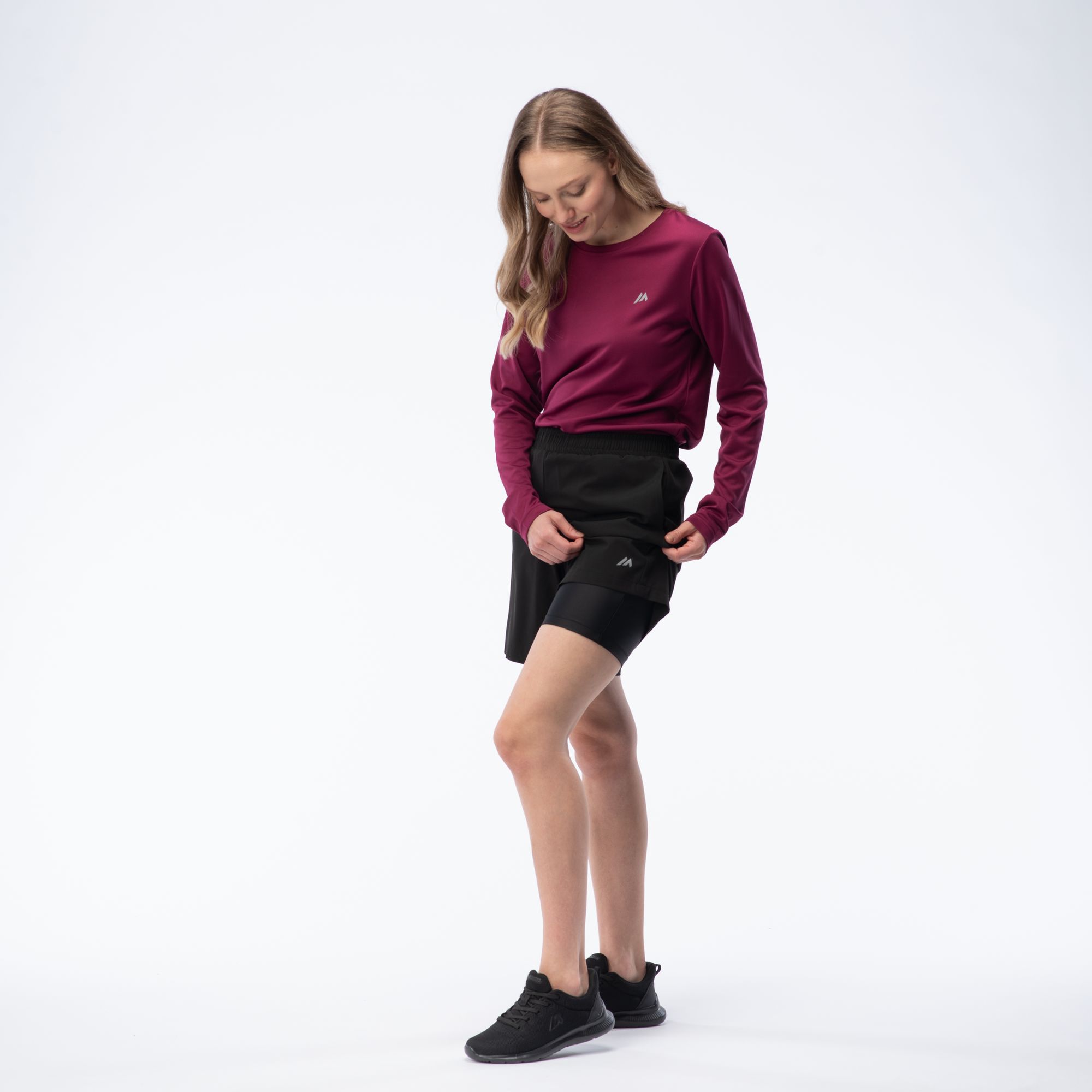 Pantaloni Scurți Femei LADY KORTE MARTES - Sport, Stretch, Reflectorizanți - 9