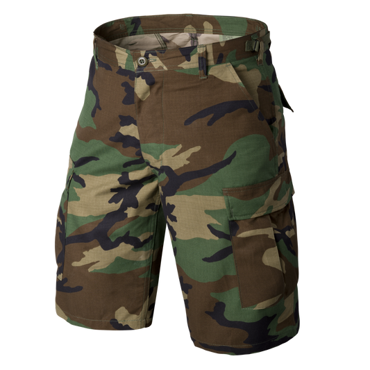 Pantaloni Scurți Helikon-Tex BDU Ripstop US Woodland