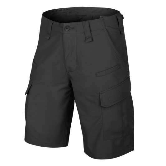 Pantaloni Scurți Helikon-Tex PolyCotton Ripstop Negri