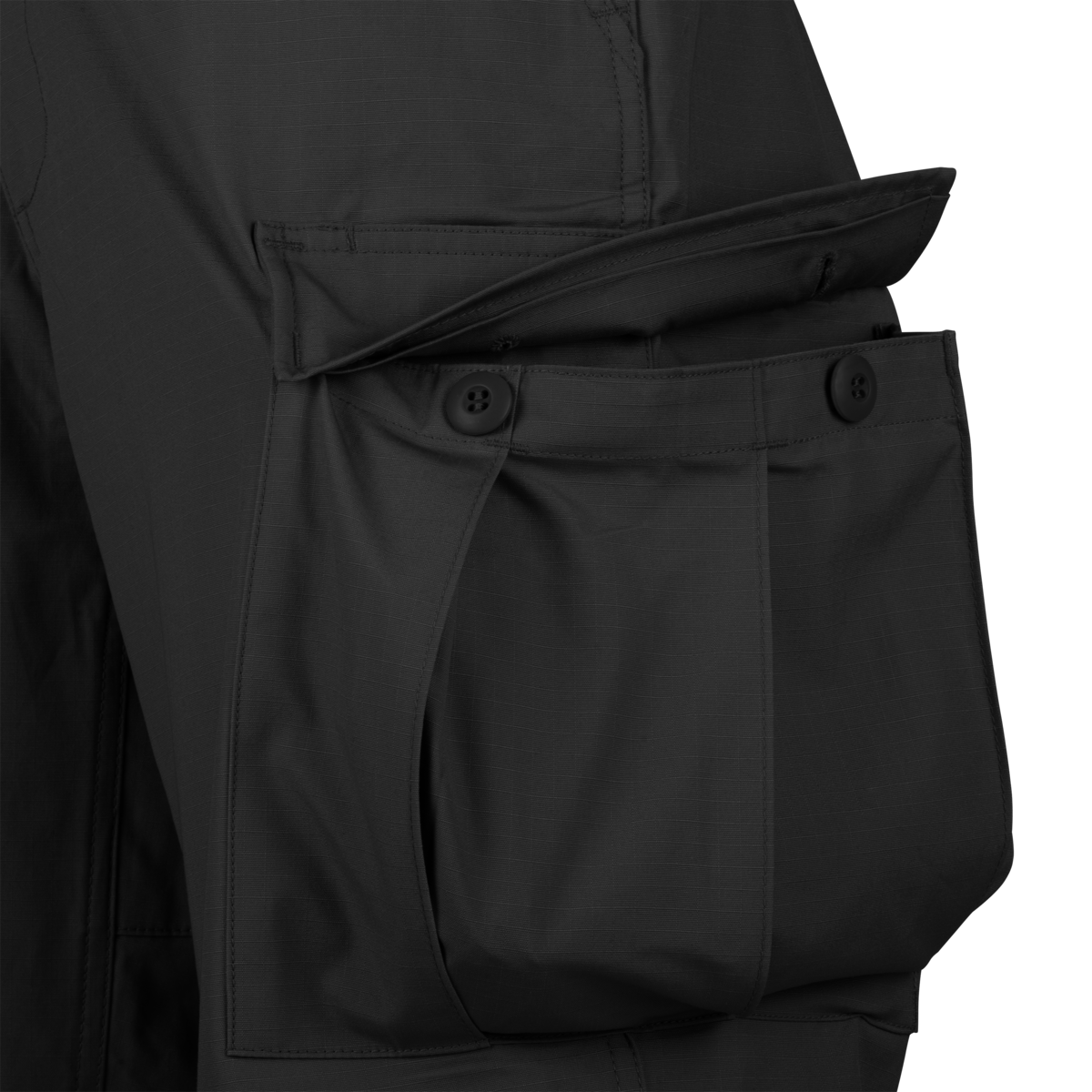 Pantaloni scurți Helikon-Tex PolyCotton Ripstop Negri