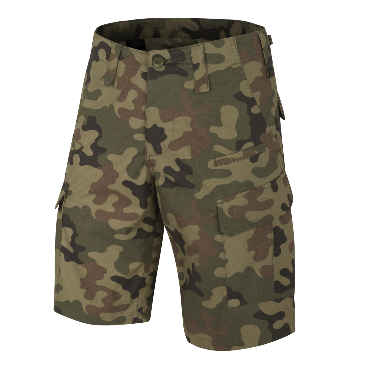 Pantaloni Scurți Helikon-Tex Ripstop PL Woodland