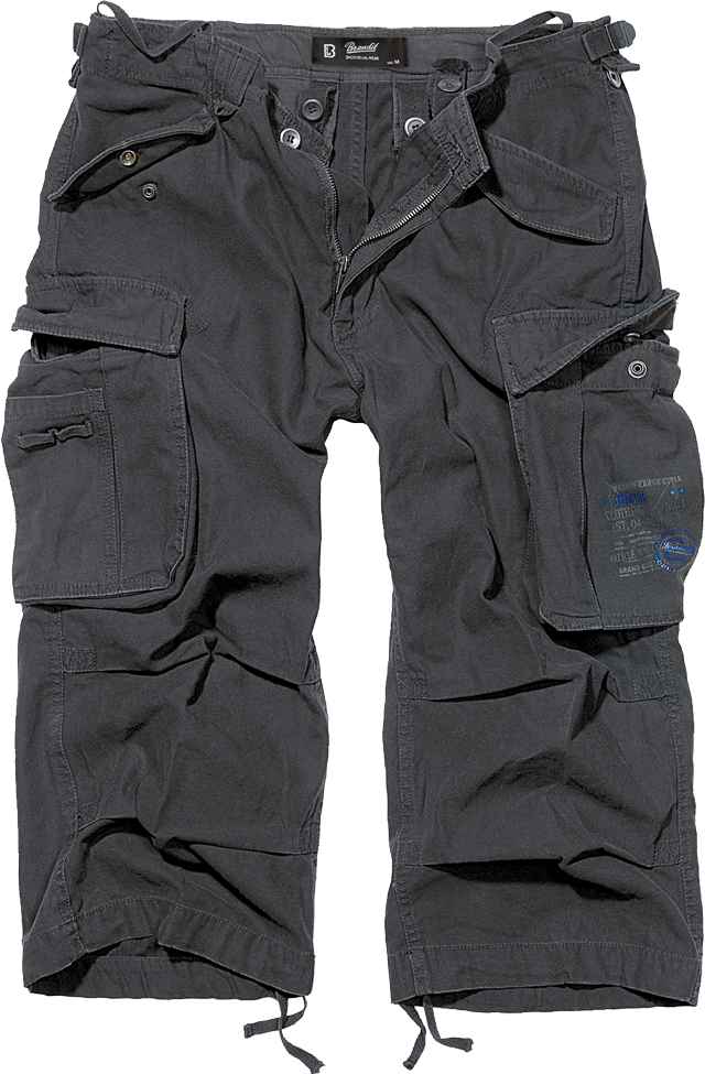 Pantaloni Scurti Industry Vintage 3/4 Negru Brandit - Esential Urban