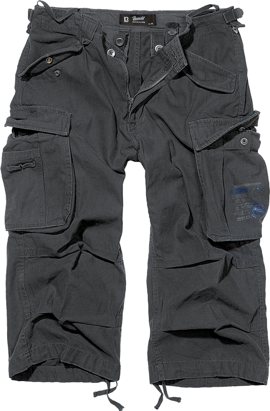 Pantaloni Scurti Industry Vintage 3/4 Negru Brandit - Esential Urban
