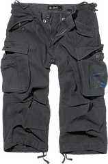 Pantaloni Scurti Industry Vintage 3/4 Negru Brandit - Esential Urban