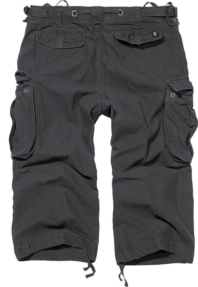 Pantaloni Scurti Industry Vintage 3/4 Negru Brandit - Esential Urban