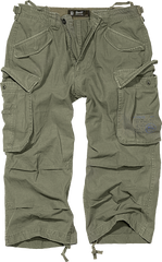 Pantaloni Scurti Industry Vintage 3/4 Olive Brandit - Versatilitate Urbana