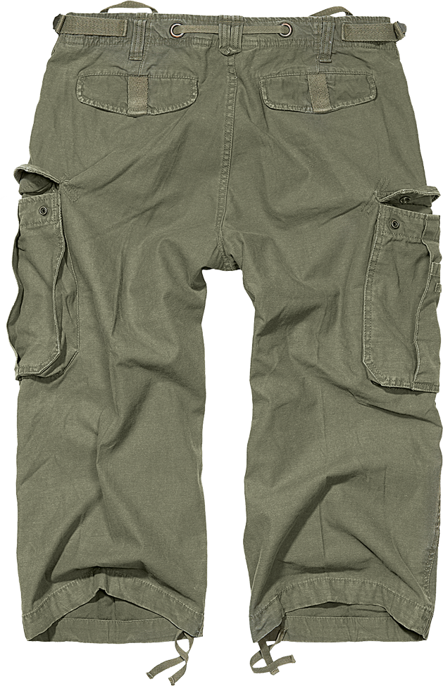 Pantaloni Scurti Industry Vintage 3/4 Olive Brandit - Versatilitate Urbana