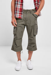 Pantaloni Scurti Industry Vintage 3/4 Olive Brandit - Versatilitate Urbana