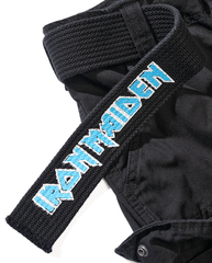 Pantaloni Scurti Iron Maiden Savage Fear of the Dark Negru Brandit - Stil Rebel Autentic