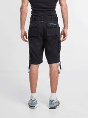 Pantaloni Scurti Iron Maiden Savage Fear of the Dark Negru Brandit - Stil Rebel Autentic