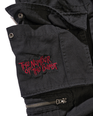 Pantaloni Scurti Iron Maiden Savage The Number of The Beast black edition Negru Brandit - Confort Tactic Zilnic