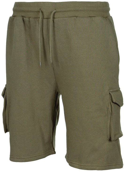 Pantaloni Scurti Jogger Oliv MFH - 60% Bumbac, Talie elastică