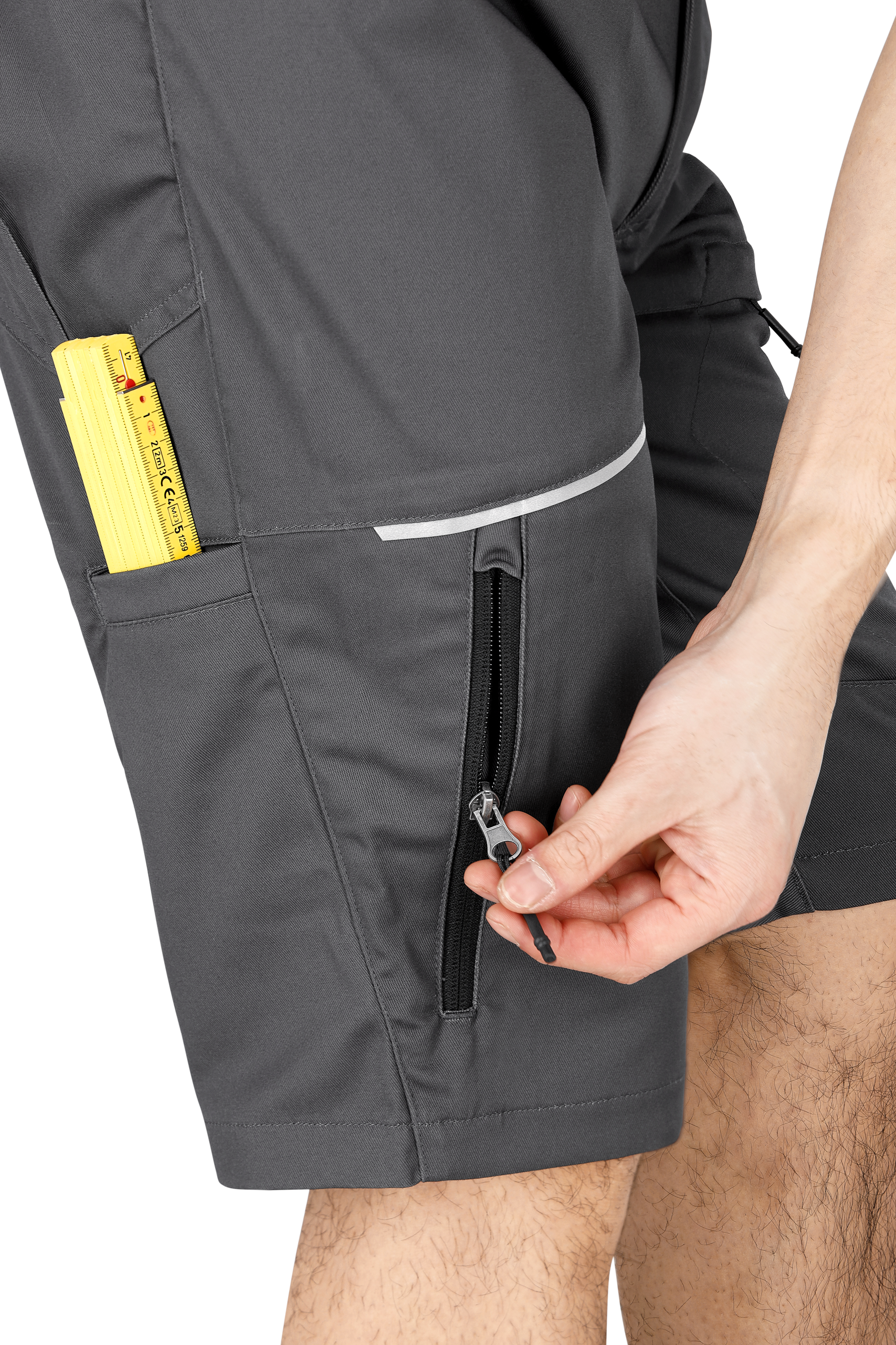 Pantaloni scurți Mekong Short Safety Jogger - Gri Închis