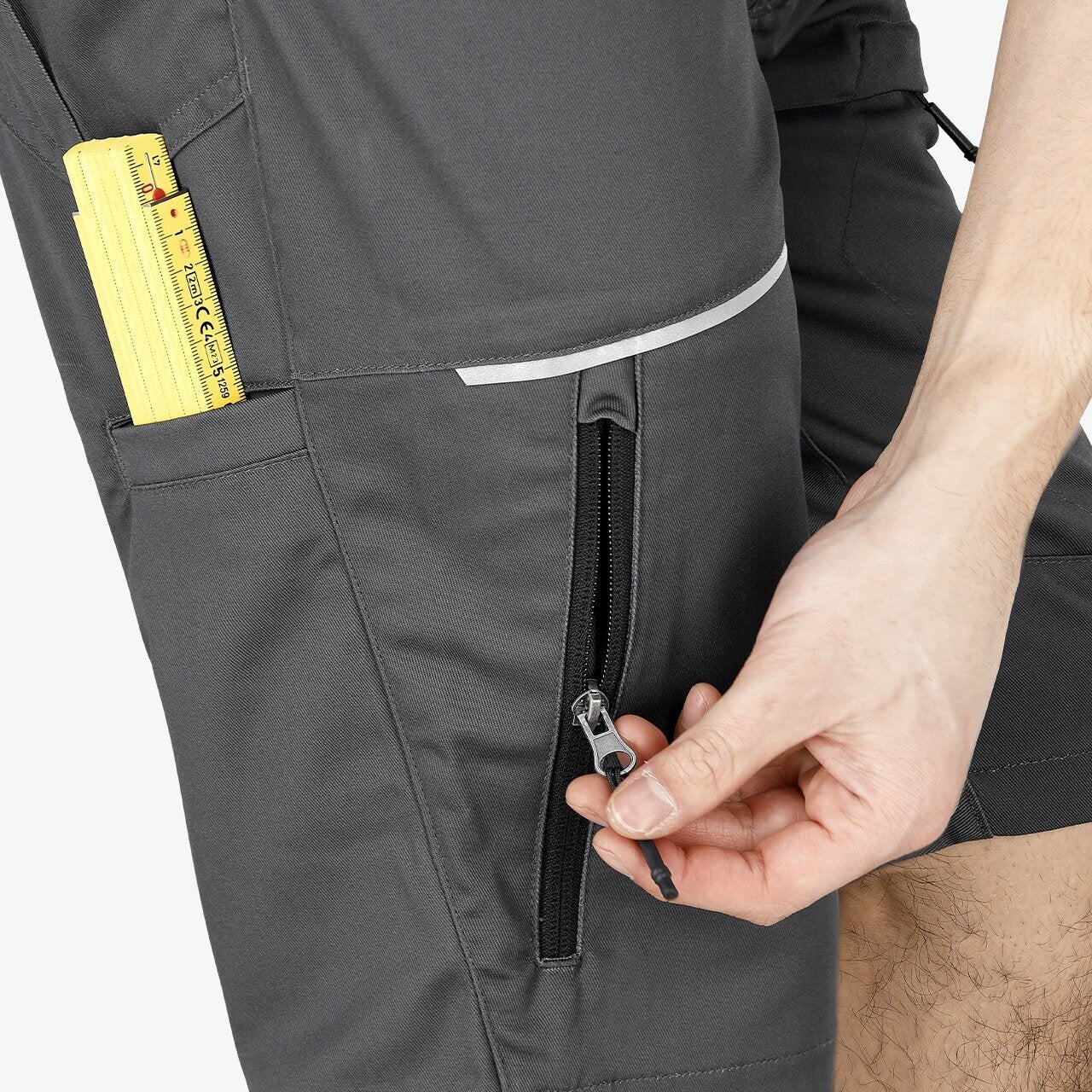 Pantaloni scurți Mekong Short Safety Jogger - Gri Închis