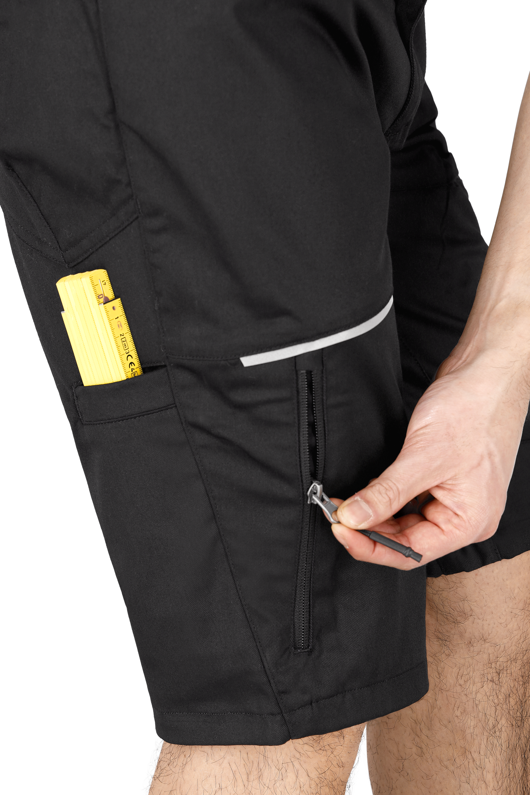 Pantaloni scurți Mekong Short Safety Jogger - Negru