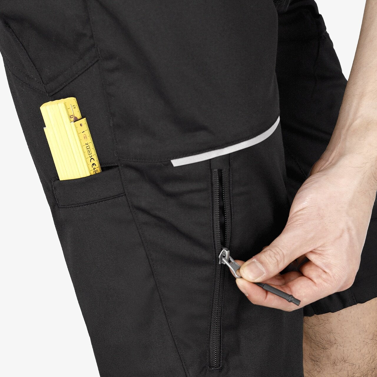 Pantaloni scurți Mekong Short Safety Jogger - Negru