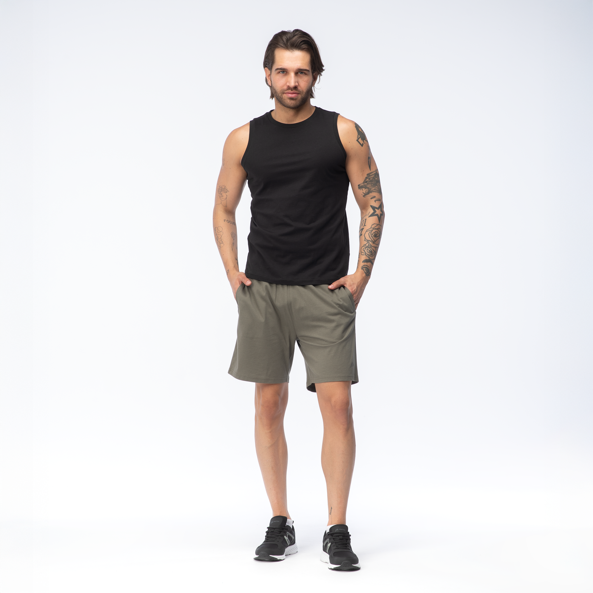 Pantaloni Scurți MOEN MARTES ESSENTIALS - Bumbac, Confort Universal - 6