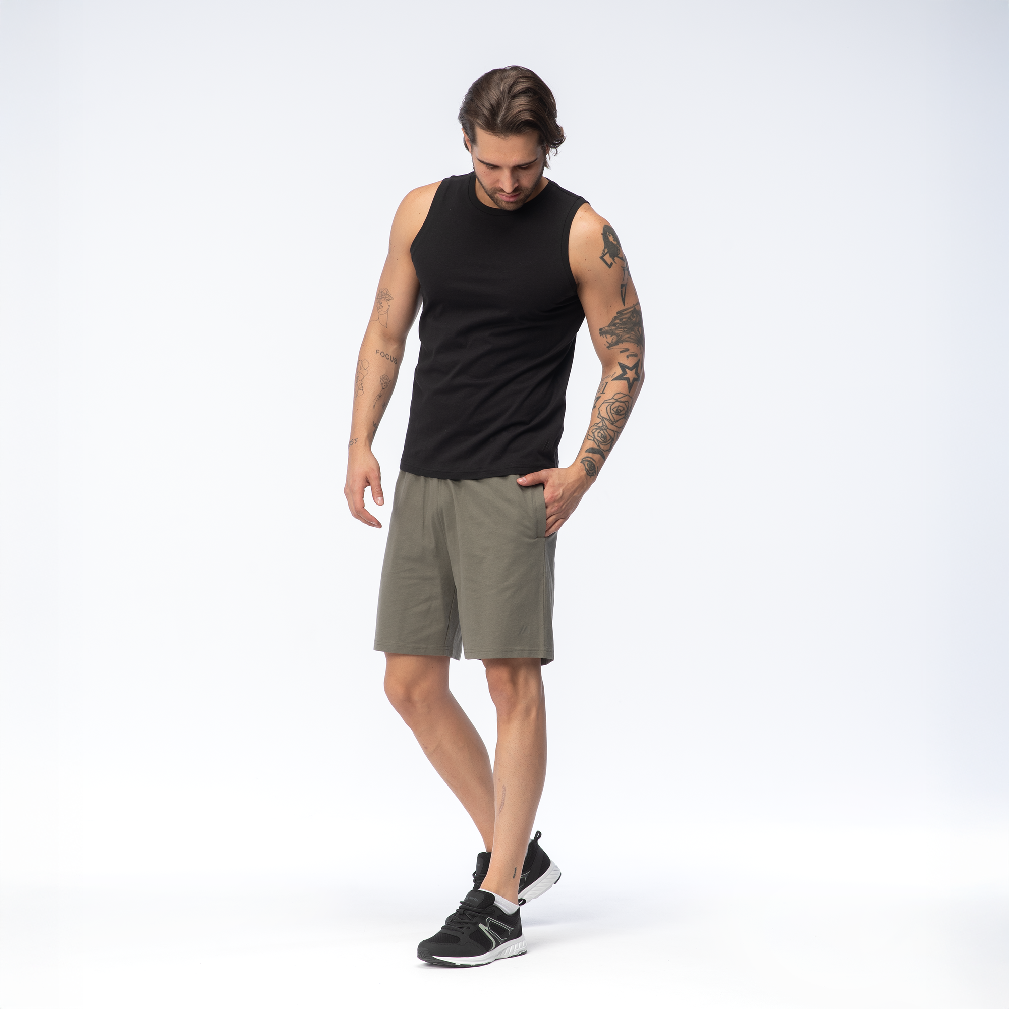 Pantaloni Scurți MOEN MARTES ESSENTIALS - Bumbac, Confort Universal - 9