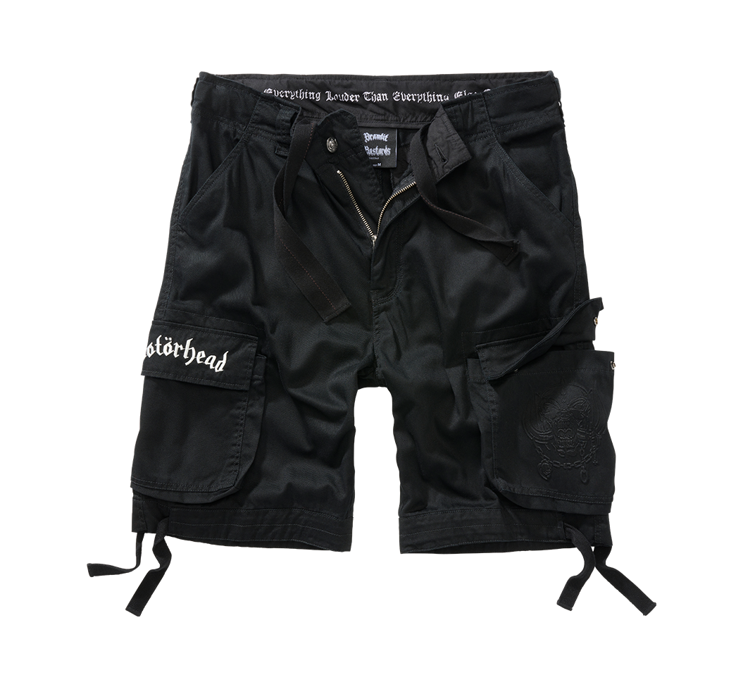 Pantaloni Scurti Motörhead Urban Legend Negru Brandit - Stil Rebel Versatil