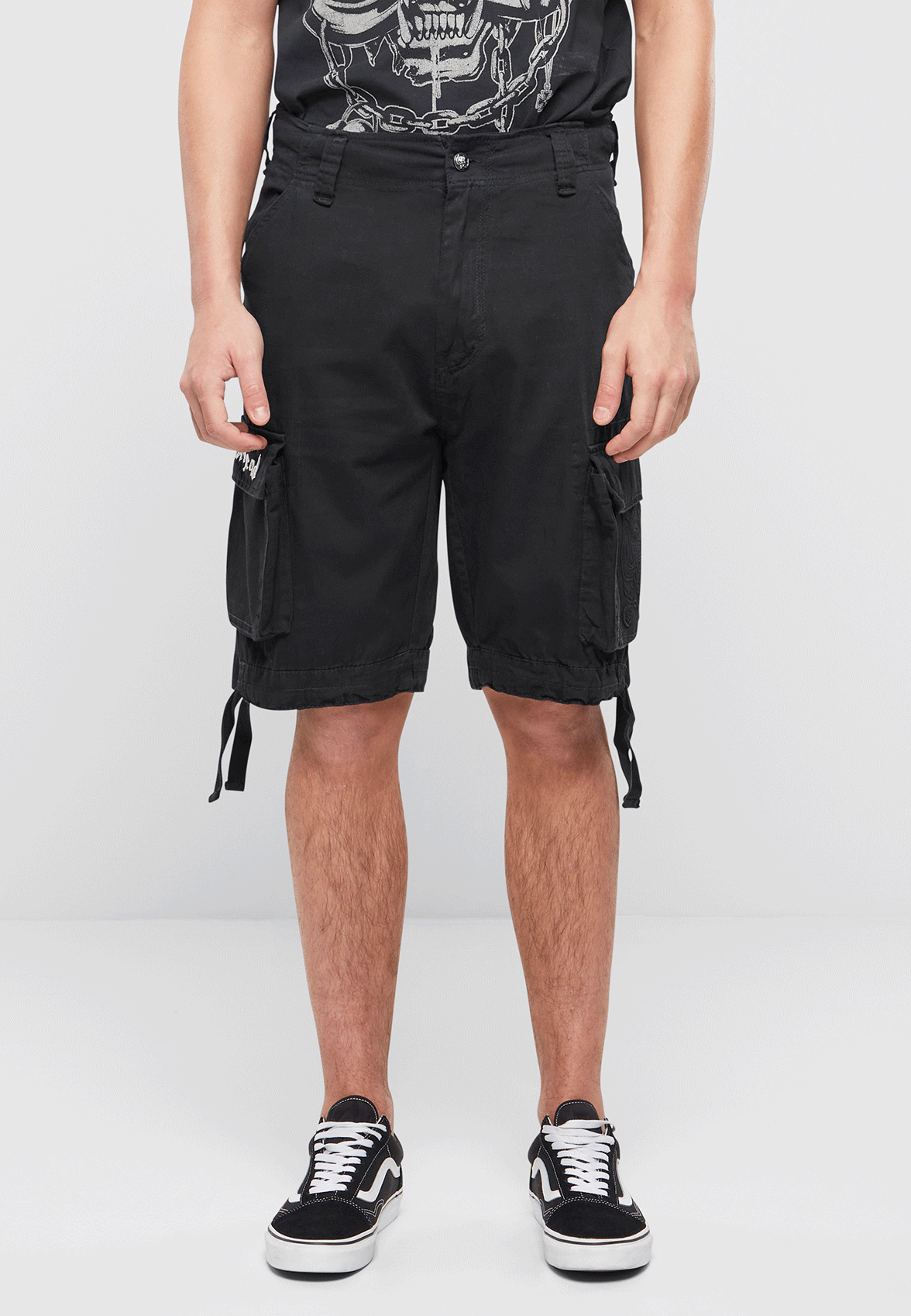 Pantaloni Scurti Motörhead Urban Legend Negru Brandit - Stil Rebel Versatil