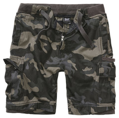 Pantaloni Scurți Packham Brandit - Cargo, Robuști, Camuflaj