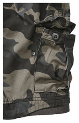 Pantaloni Scurți Packham Brandit - Cargo, Robuști, Camuflaj