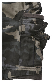 Pantaloni Scurți Packham Brandit - Cargo, Robuști, Camuflaj