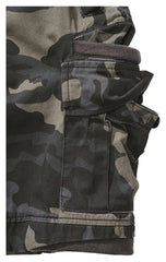 Pantaloni Scurți Packham Brandit - Cargo, Robuști, Camuflaj