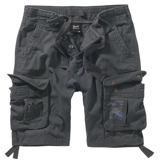 Pantaloni Scurti Pure Vintage Anthracite Brandit - Libertate de Miscare