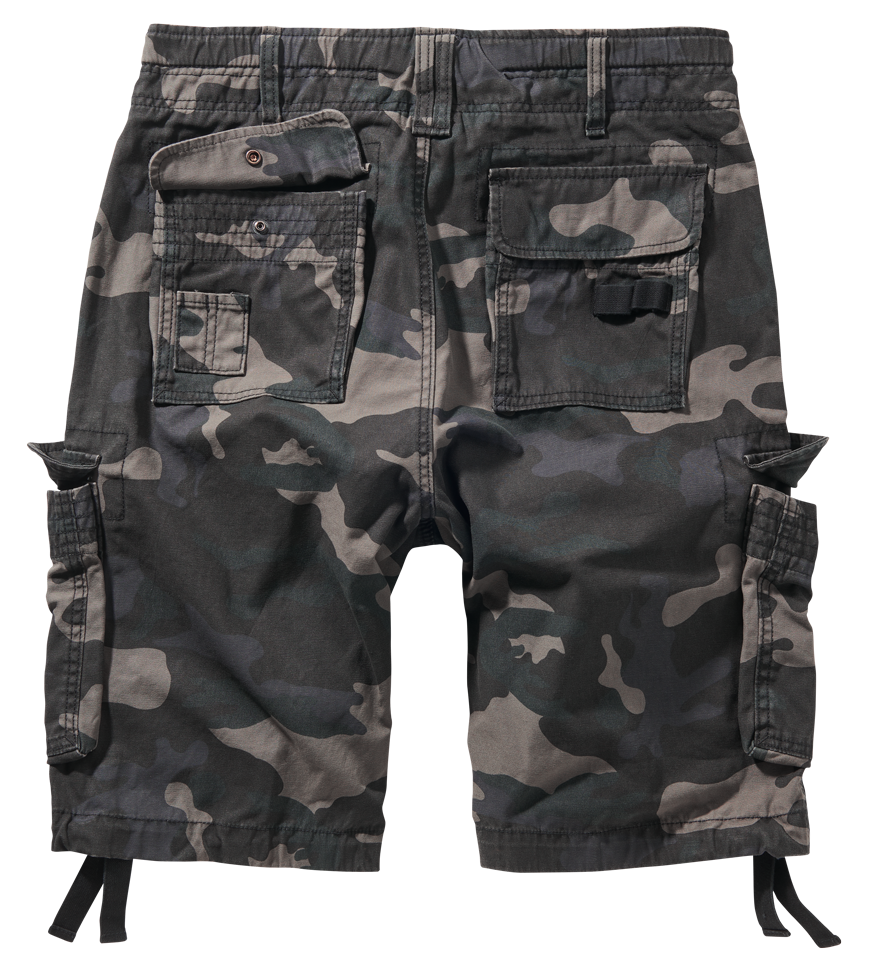 Pantaloni Scurti Pure Vintage Dark Camo Brandit - Stil Autentic