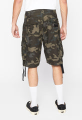 Pantaloni Scurti Pure Vintage Dark Camo Brandit - Stil Autentic