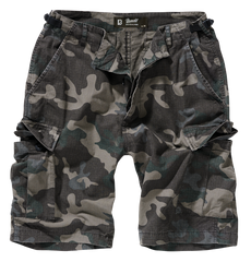 Pantaloni Scurti Ripstop BDU Dark Camo Brandit - Confort Maxim