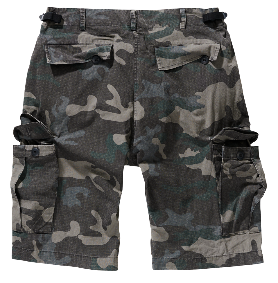 Pantaloni Scurti Ripstop BDU Dark Camo Brandit - Confort Maxim